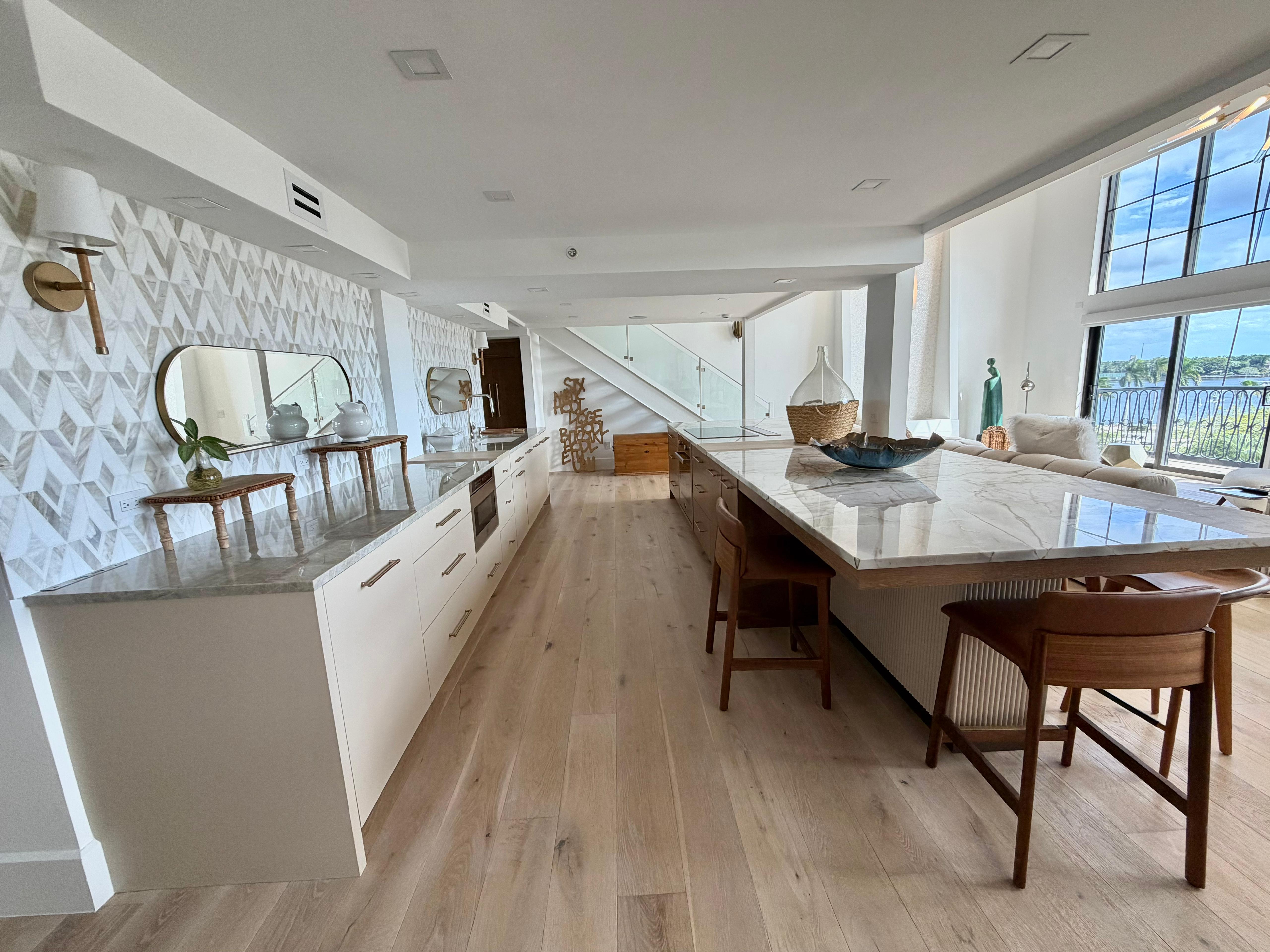 Clean modern interior