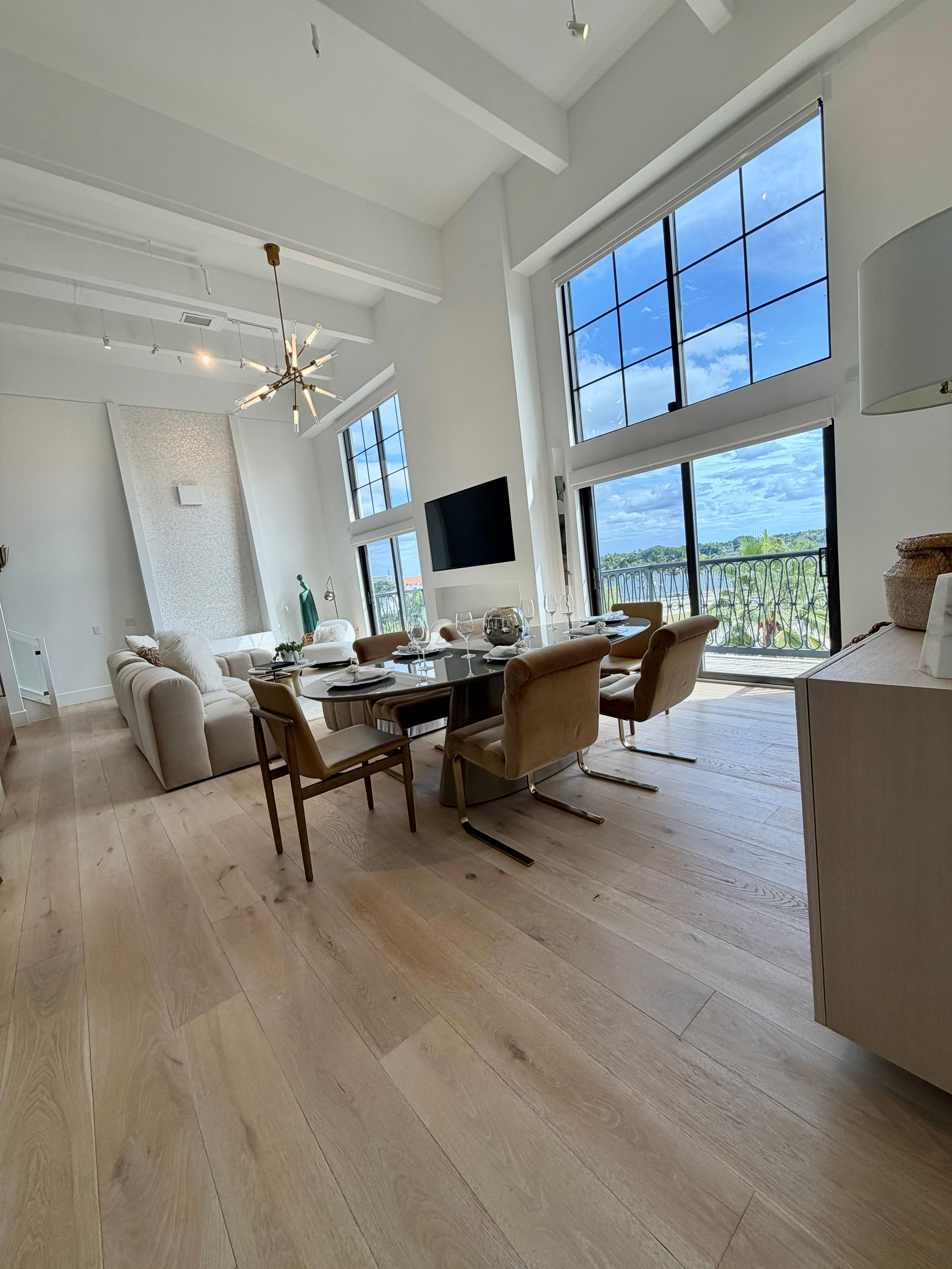 Clean modern interior