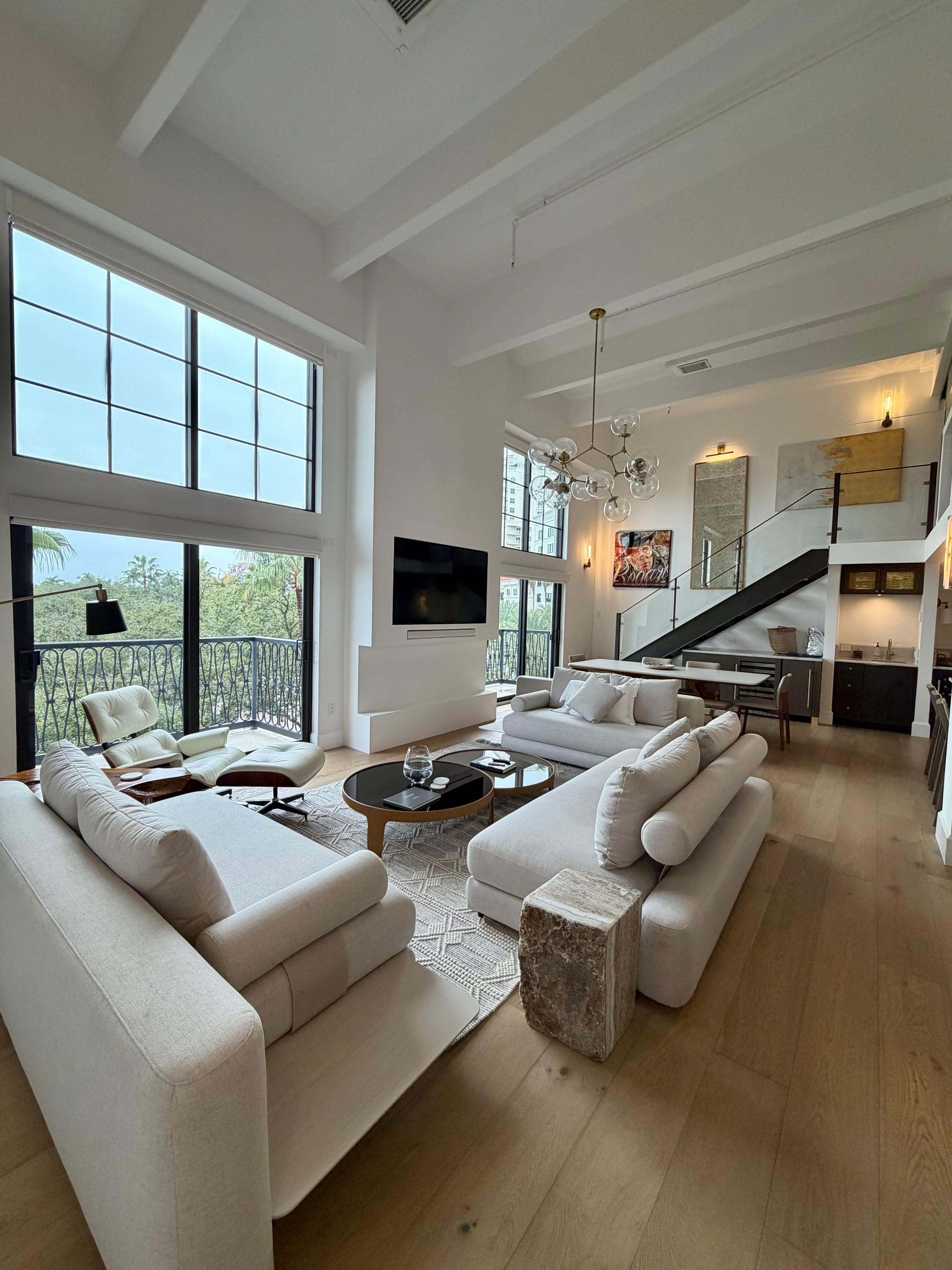 Clean modern interior