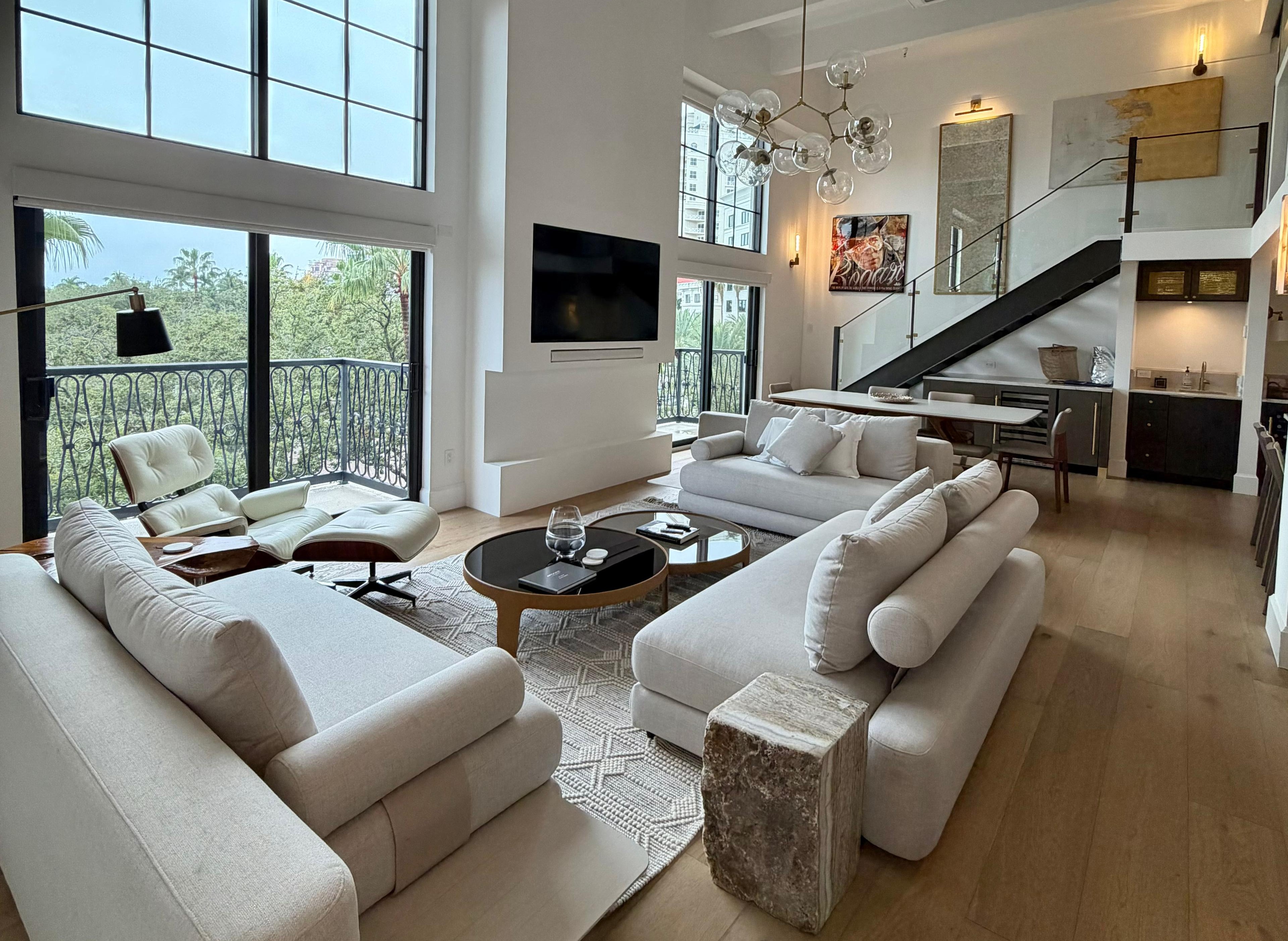 Clean modern interior