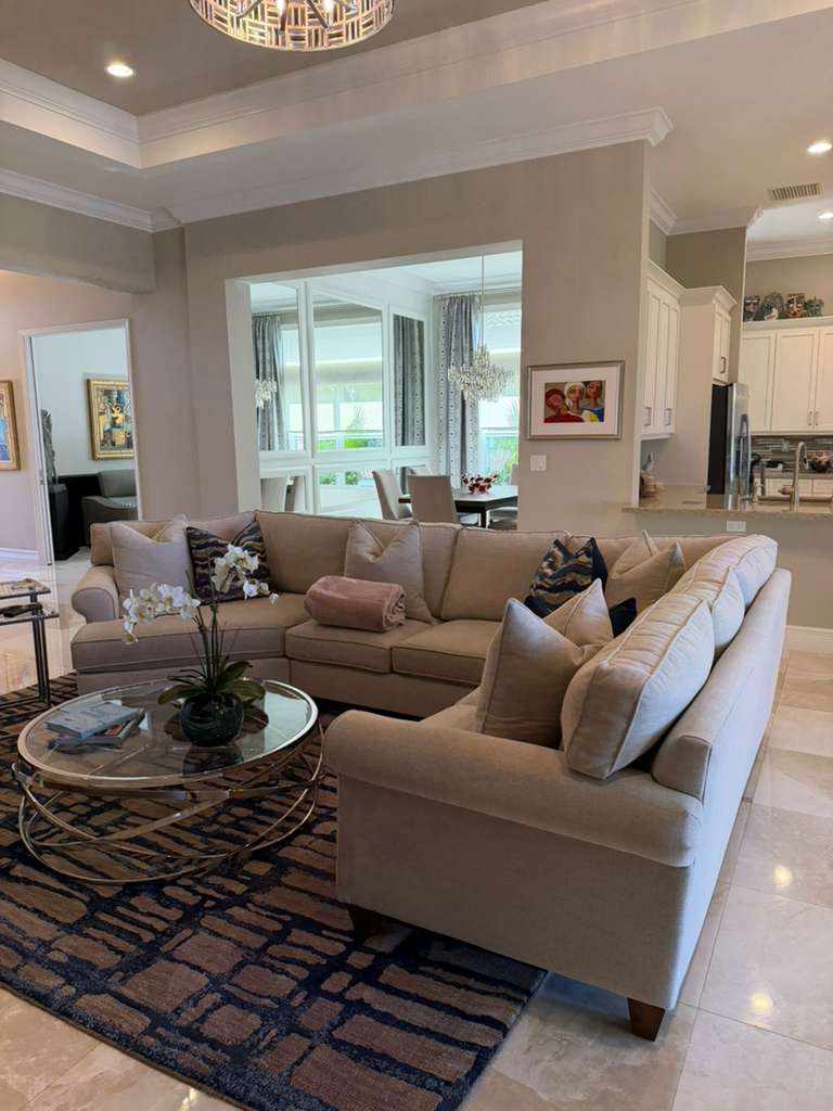 Clean modern interior